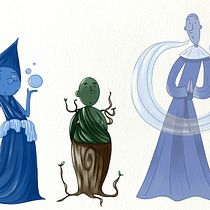 Il mio progetto del corso: Fabbrica di personaggi illustrati. Traditional illustration, Character Design, Digital Illustration, Children's Illustration, and Narrative project by Virginia De Rose - 02.12.2024