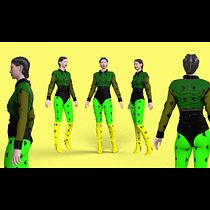 Christian Urriago. My project for course: Introduction to 3D Fashion Design with CLO. Animação, Vídeo, Design de moda, 3D Design, Design digital, Modelagem e confecção, 3D, Design de vestuário, Artesanato, Educação, e Design de jogos projeto de Chris Urriago - 10.02.2024