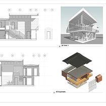 Mi proyecto del curso: Diseño y modelado arquitectónico 3D con Revit. Projekt z dziedziny 3D,  Architektura, Architektura wnętrz,  Modelowanie 3D, Architektura c, frowa i Wizualizacja architektoniczna użytkownika Martina Magnoni - 12.02.2024