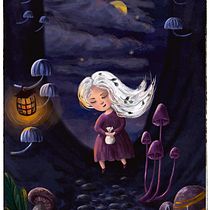 My project for course: Children’s Illustration with Procreate: Paint Magical Scenes. Ilustração digital, Ilustração infantil, Pintura digital, e Álbum ilustrado projeto de Anastasiya - 12.02.2024