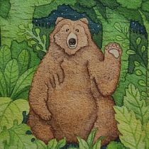 Meu projeto do curso: Pintura negativa em aquarela para ilustração infantil. Traditional illustration, Painting, Pencil Drawing, Watercolor Painting, Children's Illustration, and Narrative project by Karolyna Knihs - 02.12.2024