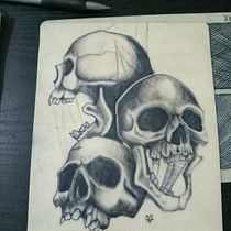 Mi proyecto del curso: Técnicas de tatuaje blackwork con línea fina. Un progetto di Design di tatuaggi di kalid leafar martinez carranza - 13.02.2024