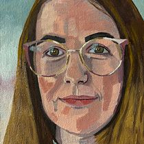 Mi proyecto del curso: Retrato con pintura al óleo: explora la luz y las sombras. Fine Arts, Painting, and Oil Painting project by tiagoneira - 02.13.2024