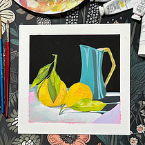Mój projekt z kursu: Malowanie techniką gwaszu: tworzenie zjawiskowych dzieł sztuki. Un projet de Beaux Arts, Peinture, Théorie des couleurs , et Peinture gouache de 2ssyrwd4rc - 13.02.2024
