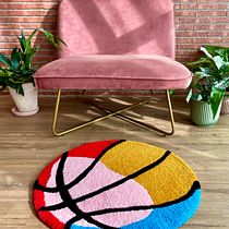 Mi proyecto del curso: Técnica tufting para la creación de alfombras. Un projet de Artisanat, Décoration, Art textile, DIY , et Design textile de randi verges - 13.02.2024