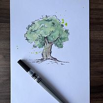 1 er projet. Traditional illustration, Sketching, Creativit, Drawing, and Sketchbook project by Ludmilla Ramseier - 02.13.2024