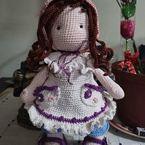 Mi proyecto del curso: Elaboración de muñecas amigurumi románticas Ein Projekt aus dem Bereich H, werk, Spielzeugdesign, Weben, Crochet, Amigurumi und Textildesign von riolahenriquez1976 - 12.02.2024