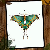 Mi proyecto del curso: Diseño de tatuajes artísticos con efectos dorados en Procreate. Een project van Traditionele illustratie, Digitale illustratie y  Tatoeageontwerp van lrsarchidona - 13.02.2024