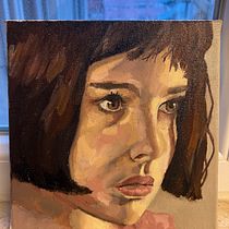 My project for course: Portrait Painting with Oil: Explore Light and Shade. Fine Arts, Painting, and Oil Painting project by madalenataide - 02.13.2024