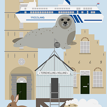 Mijn project van de cursus: Vectorillustratie: persoonlijkheid en kleur. Een project van Traditionele illustratie, Grafisch ontwerp, Vectorillustratie y Digitale illustratie van Daphne - 01.02.2024