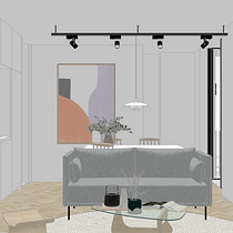 Coppelstockstraat Apartment. Een project van Interieurontwerp, Ruimtelijk ontwerp, Architectuur e Interactief ontwerp van Nadiah Posthumus - 14.02.2024