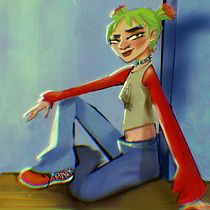 Mi proyecto del curso: Creación de personajes dinámicos y atractivos: female singers. Een project van Traditionele illustratie, Ontwerp van personages, Digitale illustratie y Digitale tekening van kariporrasma - 15.02.2024