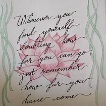 My project for course: Modern Calligraphy: Creating Expressive Letterforms. Caligrafia, Lettering, H, e Lettering projeto de llamasadriana07 - 09.02.2024