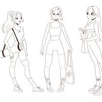 Mi proyecto del curso: Dibujo de personajes llenos de personalidad. Projekt z dziedziny Projektowanie postaci, Sketching,  R, sunek, Stor, telling, Stor, board,  R, sunek art, st, czn i Narracja użytkownika gomezsenovilla - 15.02.2024