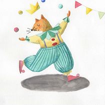 Meu projeto do curso: Ilustração de personagens imaginários com aquarela. Character Design, Painting, Drawing, Watercolor Painting, and Children's Illustration project by camilaoliver1 - 01.15.2024