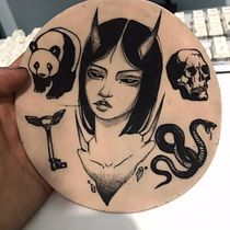 Meu projeto do curso: Técnicas de tatuagem blackwork com fine line. Un progetto di Design di tatuaggi di Susan Fontalvo Pinto - 15.02.2024