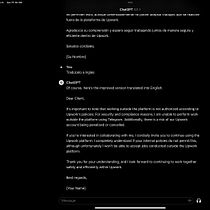 Mi proyecto del curso: Usar Chat GPT para trabajar. Un projet de Conseil créatif, Gestion de la conception, Gestion et productivité, Business et Intelligence Artificielle de Miriam Aréchiga - 15.02.2024