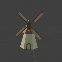 Mi proyecto del curso: Modelado de escenarios low poly para videojuegos. 3D, and 3D Modeling project by cruzkurt8 - 02.07.2024