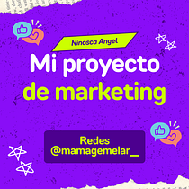 Mi proyecto del curso: Marketing digital desde cero para emprendedores y freelancers. Marketing, Social Media, Digital Marketing, Mobile Marketing, Content Marketing, Facebook Marketing, Instagram Marketing, and Growth Marketing project by Nina Angel - 02.14.2024