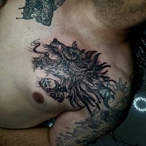 Meu projeto do curso: Tatuagem para principiantes Fr. Tattoo Design project by Fabrício Kolobos - 01.13.2024