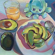 Il mio progetto del corso: Tecniche di pittura a olio contemporanea. Een project van  Beeldende kunst, Schilderij y  Olieverfschilderij van Anna Rita de Martino - 16.02.2024