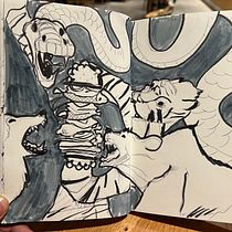 My project for course: The Art of Sketching: Transform Your Doodles into Art Ein Projekt aus dem Bereich Traditionelle Illustration, Bleistiftzeichnung, Zeichnung und Sketchbook von Ric Garcia - 17.02.2024