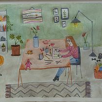 Il mio progetto del corso: Sketchbook per esplorare il tuo stile di disegno. Ilustração tradicional, Criatividade, Desenho, e Sketchbook projeto de Sara - 17.02.2024