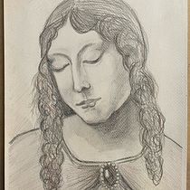 My project for course: Classical Portrait Drawing: The Renaissance Man’s Method. Fine Arts, Sketching, Drawing, Portrait Drawing, Realistic Drawing, and Artistic Drawing project by Marina Cvetkovic - 02.17.2024