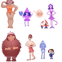 Mi proyecto del curso: Fábrica de personajes ilustrados. Traditional illustration, Character Design, Digital Illustration, Children's Illustration, and Pencil Drawing project by Luciana Durán - 02.14.2024