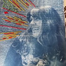 My project for course: Introduction to Photo Embroidery: Create Images with Texture . Photograph, Paper Craft, Embroider, DIY, and Textile Design project by Liz Kelly - 02.17.2024