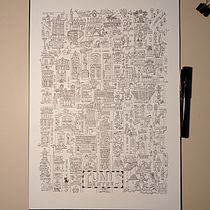 Mon projet du cours : Sketching créatif : remplissez vos illustrations de vie et de détails. Un progetto di Disegno, Pittura ad acquerello e Illustrazione con inchiostro di Taieb Kerkeny - 18.02.2024