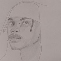 Meu projeto do curso: Sketchbook de retratos com lápis grafite. Un proyecto de Bocetado, Dibujo, Dibujo de Retrato y Sketchbook de Felipe - 16.02.2024