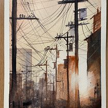 My project for course: Expressive Watercolor Painting: Create Compelling Illustrations. Fine Arts, Painting, and Watercolor Painting project by kristina_luca4 - 02.18.2024