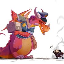 My project for course: Fantasy Character Design in Procreate. Character Design, Digital Illustration, Digital Drawing, and Digital Painting project by marzoccomatteo - 02.18.2024