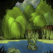 Mi proyecto del curso: FROG YOU. Un progetto di Illustrazione digitale di alvarocavale - 18.02.2024