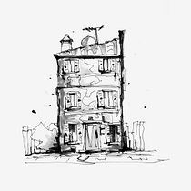My project for course: Expressive Architectural Sketching with Colored Markers. Sketching, Drawing, Architectural Illustration, Sketchbook & Ink Illustration project by Alex - 02.16.2024