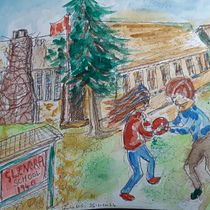 My project for course: Artistic Watercolor Sketching: Dare to Express Your Ideas. Ilustração tradicional, Esboçado, Criatividade, Desenho, Pintura em aquarela, e Sketchbook projeto de Julia Sargeaunt - 18.02.2024