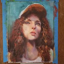 My project for course: Contemporary Oil Portraiture Ein Projekt aus dem Bereich Traditionelle Illustration, Bildende Künste, Malerei und Ölmalerei von Mary Kober - 18.02.2024