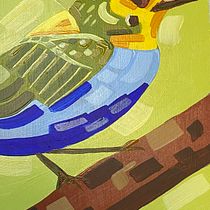My project for course: Stylized Acrylic Painting: Explore Color and Shape. Painting, Acr, and lic Painting project by Heather Bailey - 02.18.2024