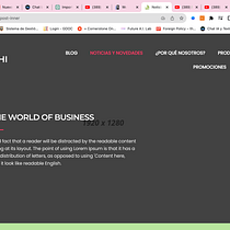 Mi proyecto del curso: Creación de una web profesional con WordPress. Projekt z dziedziny UX / UI, Informat, ka, Web design, Tworzenie stron internetow, ch, Programowanie bez kodu, Projektowanie produktu c i frowego użytkownika Ramon Armas Castillo - 14.02.2024