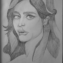 Mi proyecto del curso: Cuaderno de retratos a línea con grafito. Un proyecto de Bellas Artes, Bocetado, Dibujo, Dibujo de Retrato y Sketchbook de Ernest - 15.02.2024