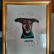 Mi proyecto del curso: Needle painting para principiantes. Un progetto di Ricamo, Illustrazione naturalistica e Textile Design di paula carrasco villarreal - 20.02.2024