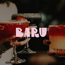 baru bar. Br, ing e Identidade, Tipografia, e Design de logotipo projeto de Barbara Ruiz - 20.02.2024