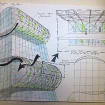 My project for course: Architectural Drawing: From Imagination to Conceptualization. Architecture, Sketching, Drawing, and Architectural Illustration project by marynazakernychna - 02.18.2024