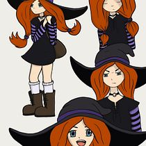 My project for course: The Art of Manga: Drawing Unique Characters. Design de personagens, Desenho a lápis, Desenho, Ilustração com tinta, e Mangá projeto de teresasmith - 21.02.2024