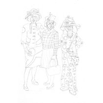 Il mio progetto del corso: Creazione di personaggi affascinanti e dinamici. Een project van Traditionele illustratie, Ontwerp van personages, Digitale illustratie, Digitale tekening, Grafisch ontwerp,  Creativiteit,  Schetsen,  Tekening y  Artistieke tekening van ALESSANDRA VISSER - 20.02.2024