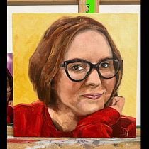 My project for course: Portrait Painting with Oil: Explore Light and Shade. Fine Arts, Painting, and Oil Painting project by Nataliia Demianenko - 02.18.2024