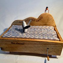 Mein Abschlussprojekt für den Kurs: Holzautomaten: Erwecke Skulpturen zum Leben . Character Design, Sculpture, To, Design, Art To, s, and Woodworking project by steffiotto - 02.22.2024