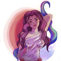Mi proyecto del curso: Retrato de personajes estilo cartoon con Procreate. Character Design, Digital Illustration, Digital Drawing, and Digital Painting project by Andrea Ana Reyes Iglesias - 02.21.2024