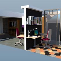 Diseño Interior - DOMESTIKA. Projekt z dziedziny Architektura wnętrz, Projektowanie wnętrz, Dekoracja wnętrz i Projektowanie przestrzeni użytkownika Andrés Lechuga - 26.05.2024